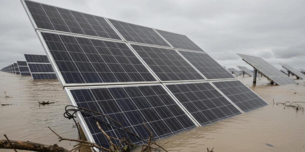 太陽光パネルが水没・水害!感電事故を防ぐ正しい対応と補償の基礎知識