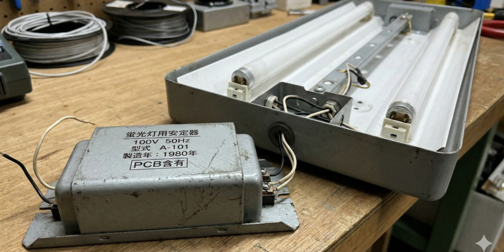 PCB含有安定器の見分け方！判別・届出・廃棄をプロが解説